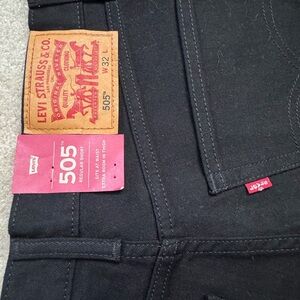 Levi's Men's NEW Black Jean Shorts